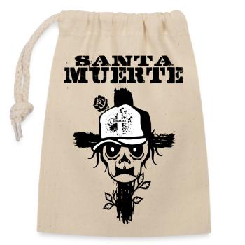 Sinaloa - Closable cotton gift bag (14x20cm) - nature - Front