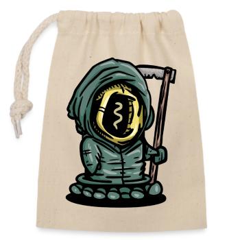 Œil de Cendre avec Hache Fantôme - Sac cadeau en coton avec cordon (14 x 20 cm) - nature - Devant