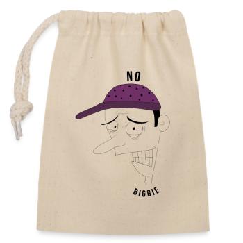 Pas grand-chose mec - ironique - Sac cadeau en coton avec cordon (14 x 20 cm) - nature - Devant