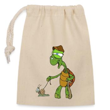 Cámara lenta - Bolsa de regalo de algodón con cierre (14x20cm) - Naturaleza - delante