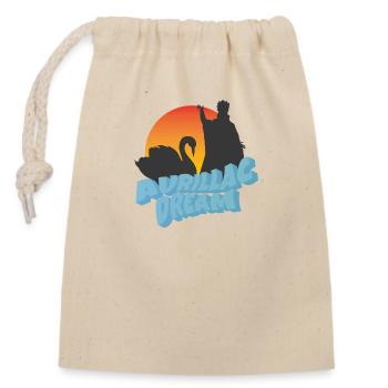Aurillac dream - Sac cadeau en coton avec cordon (14 x 20 cm) - nature - Devant