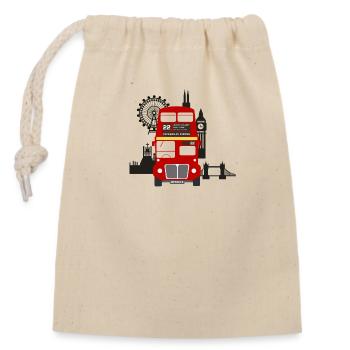 England, London, sightseeing, - Closable cotton gift bag (14x20cm) - nature - Front