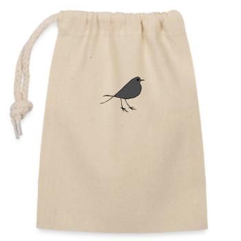 Bird gift animal animal bird animal protection fly - Closable cotton gift bag (14x20cm) - nature - Front