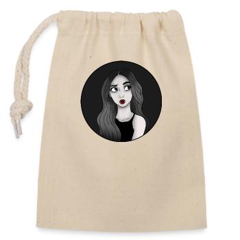 Vampires - vampire - Sac cadeau en coton avec cordon (14 x 20 cm) - nature - Devant