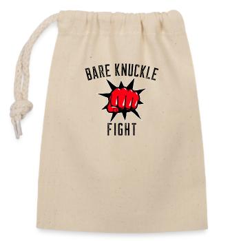 COMBAT DE KNUCKLE - Sac cadeau en coton avec cordon (14 x 20 cm) - nature - Devant