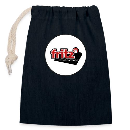 Fritz de ChessBase - Ajedrez - Bolsa de regalo de algodón con cierre (14x20cm)
