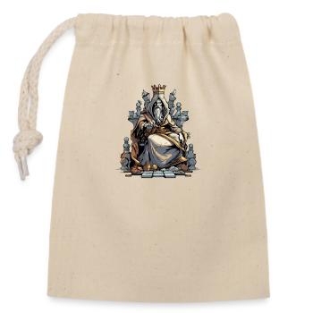 Le Roi Euriste - Sac cadeau en coton avec cordon (14 x 20 cm) - nature - Devant