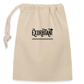 That's how I am - Closable cotton gift bag (14x20cm) - nature - Front