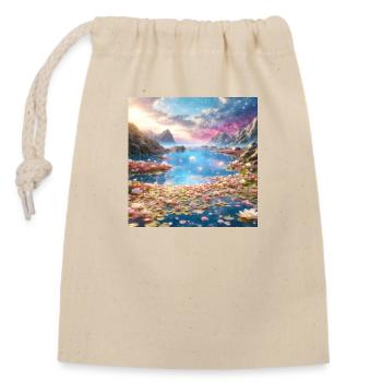 Los Cielos Melodiosos Juan Carlos Garcia - Sac cadeau en coton avec cordon (14 x 20 cm) - nature - Devant