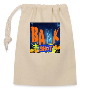 BANK SHOT CHEMISTRY - Sac cadeau en coton avec cordon (14 x 20 cm) - nature - Devant