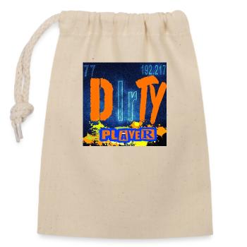 DIRTY PLAYER CHEMISTRY - Sac cadeau en coton avec cordon (14 x 20 cm) - nature - Devant