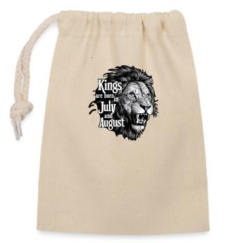 Kings of Summer - Closable cotton gift bag (14x20cm) - nature - Front