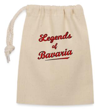 The legends from Bavaria - Closable cotton gift bag (14x20cm) - nature - Front