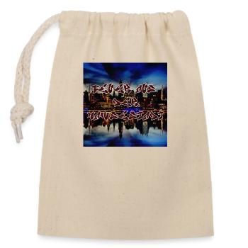 Feu de la ville hanséatique - Sac cadeau en coton avec cordon (14 x 20 cm) - nature - Devant