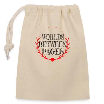 habitudes de lecture recommandations de livres blague - Sac cadeau en coton avec cordon (14 x 20 cm) - nature - Devant