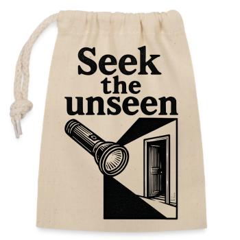 Urbex - Urban Exploration - Urban Explorer - Closable cotton gift bag (14x20cm) - nature - Front