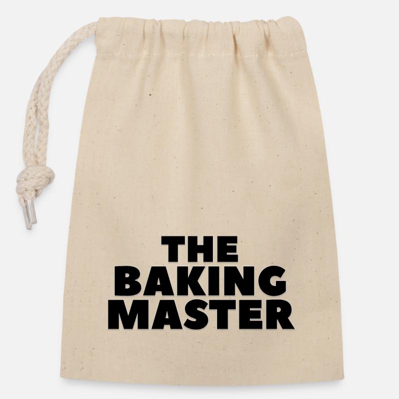 Baking Masterclass Merch - Verschließbarer Geschenkbeutel aus Baumwolle (14x20cm) - Natur