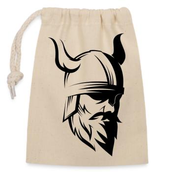 Fjord Arendal, Nordic Spirit - Outdoorwear - Verschließbarer Geschenkbeutel aus Baumwolle (14x20cm) - Natur - Vorne