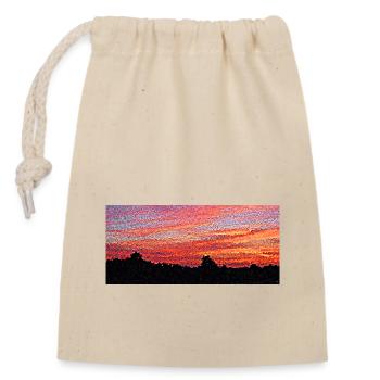 The beauty of - Closable cotton gift bag (14x20cm) - nature - Front