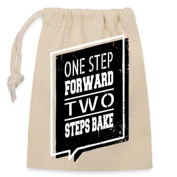 Grill Pirate Chef Job Present Idea Prep Cook Puns - Sac cadeau en coton avec cordon (14 x 20 cm) - nature - Devant