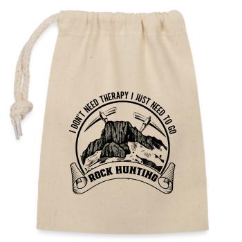 Étudiant en géologie - Sac cadeau en coton avec cordon (14 x 20 cm) - nature - Devant