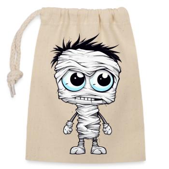 Ancient Silence: La pure momie mystique! - Sac cadeau en coton avec cordon (14 x 20 cm) - nature - Devant