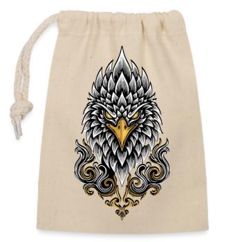 Imperial Eagle Mascot Elite Force Logo - Closable cotton gift bag (14x20cm) - nature - Front