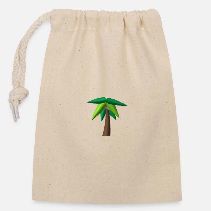 Pelé - Closable cotton gift bag (14x20cm) - nature