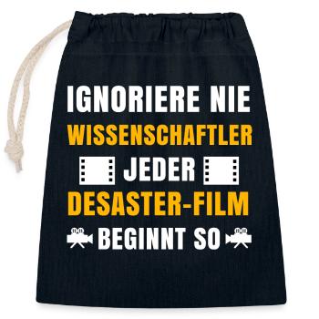 Kinoabend Theater Streaming Movies Statement Filme - Verschließbarer Geschenkbeutel aus Baumwolle (25x30cm) - Navy - Vorne