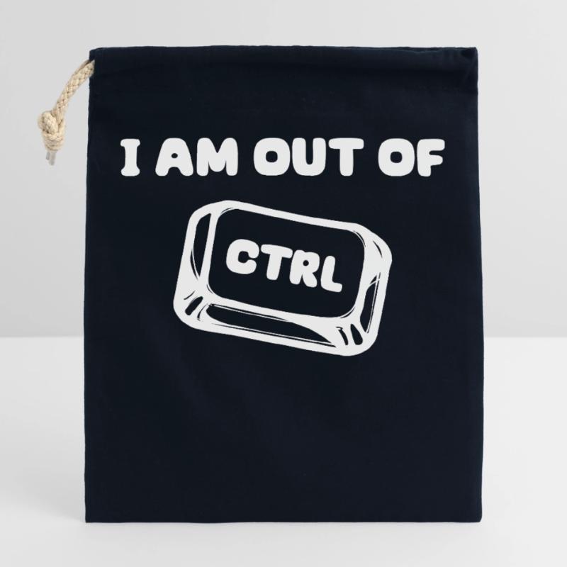 Developer Cooler Spruch Skripting Code Computer Verschließbarer Geschenkbeutel aus Baumwolle (25x30cm)