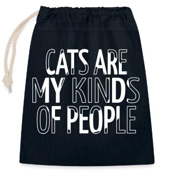 Fun Health Informatics Specialist Tshirts Joke - Closable cotton gift bag (25x30cm) - navy - Front
