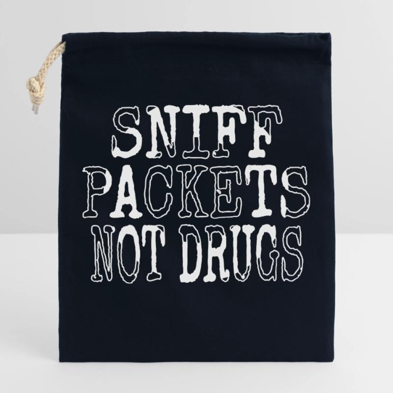 hacking coding computer humour geek present idea Closable cotton gift bag (25x30cm)