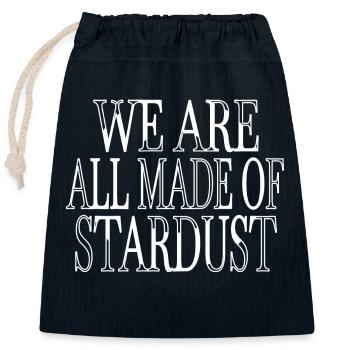 Amateur d’astronomie cadeau d’anniversaire bday idée cadeau - Sac cadeau en coton avec cordon (25 x 30 cm) - bleu marine - Devant