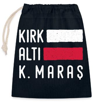Maras 46 Türkei Turkiye Geschenk Urlaub TR Türk - Verschließbarer Geschenkbeutel aus Baumwolle (25x30cm) - Navy - Vorne