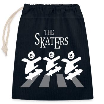 The Skater Crew - Closable cotton gift bag (25x30cm) - navy - Front