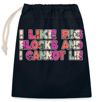 automobile sayings funny diesel mechanic gift - Verschließbarer Geschenkbeutel aus Baumwolle (25x30cm) - Navy - Vorne