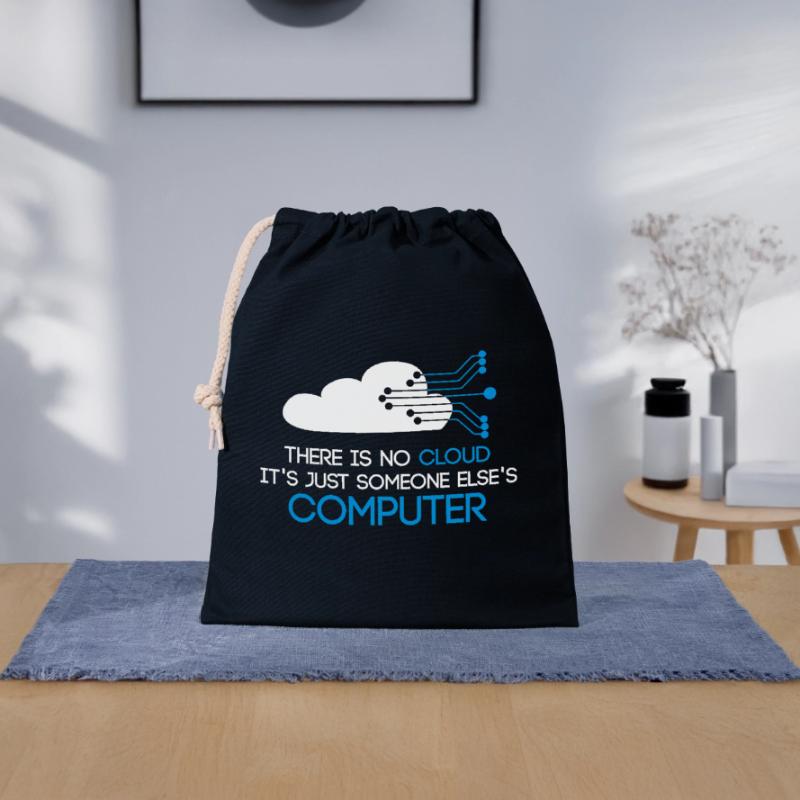 The Codefather Informatiker Programmierer Computer Verschließbarer Geschenkbeutel aus Baumwolle (25x30cm)