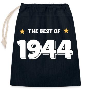 Best of 1944 - Sac cadeau en coton avec cordon (25 x 30 cm) - bleu marine - Devant