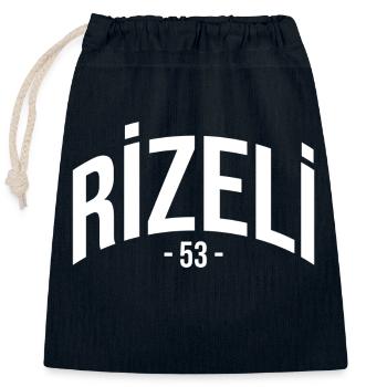 Rize 53 Turquie Turquie Cadeau Vacances TR Türk - Sac cadeau en coton avec cordon (25 x 30 cm) - bleu marine - Devant
