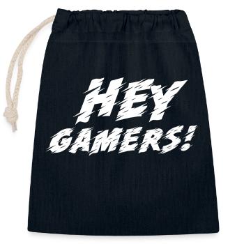 Game Gaming PC - Verschließbarer Geschenkbeutel aus Baumwolle (25x30cm) - Navy - Vorne
