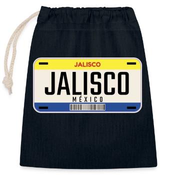 Mexiko-Stadt Unterricht Jalisco - Verschließbarer Geschenkbeutel aus Baumwolle (25x30cm) - Navy - Vorne