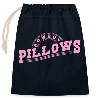 Cowboy Pillows Southern Girl Texas Lady Funny - Verschließbarer Geschenkbeutel aus Baumwolle (25x30cm) - Navy - Vorne