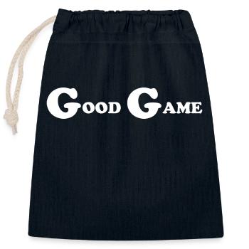 Game Gaming PC - Verschließbarer Geschenkbeutel aus Baumwolle (25x30cm) - Navy - Vorne
