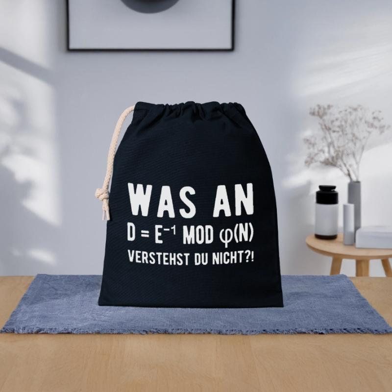 Computer Scientist Computer Science Student Programmer Closable cotton gift bag (25x30cm)