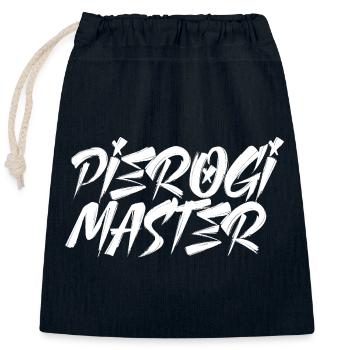 Polnisch Pierogi Master Polen Geschenk - Verschließbarer Geschenkbeutel aus Baumwolle (25x30cm) - Navy - Vorne