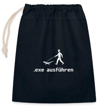 Lustige Admin Geschenke Sys Admin Dev Ops - Verschließbarer Geschenkbeutel aus Baumwolle (25x30cm) - Navy - Vorne