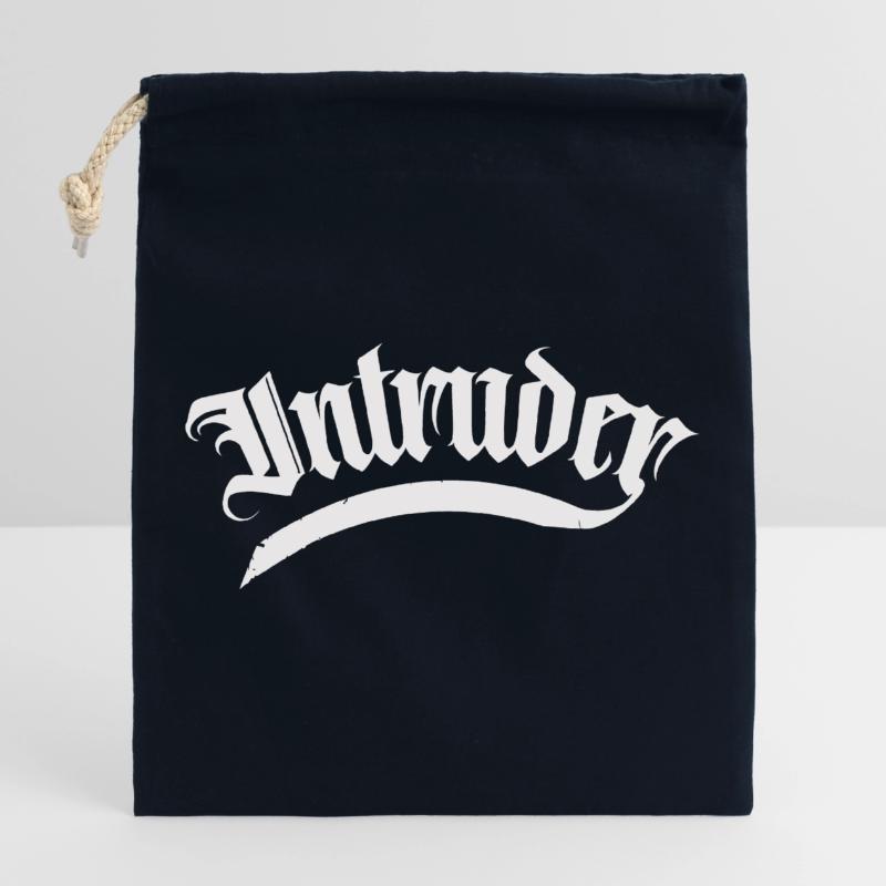 intruder hacker eindringling clan sticker computer Verschließbarer Geschenkbeutel aus Baumwolle (25x30cm)