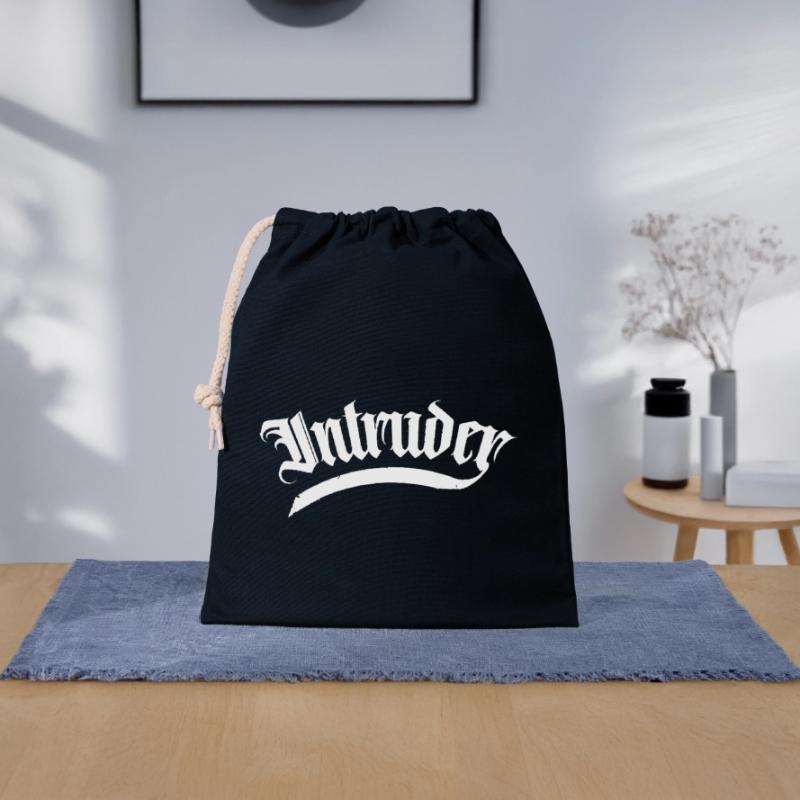 intruder hacker eindringling clan sticker computer Verschließbarer Geschenkbeutel aus Baumwolle (25x30cm)
