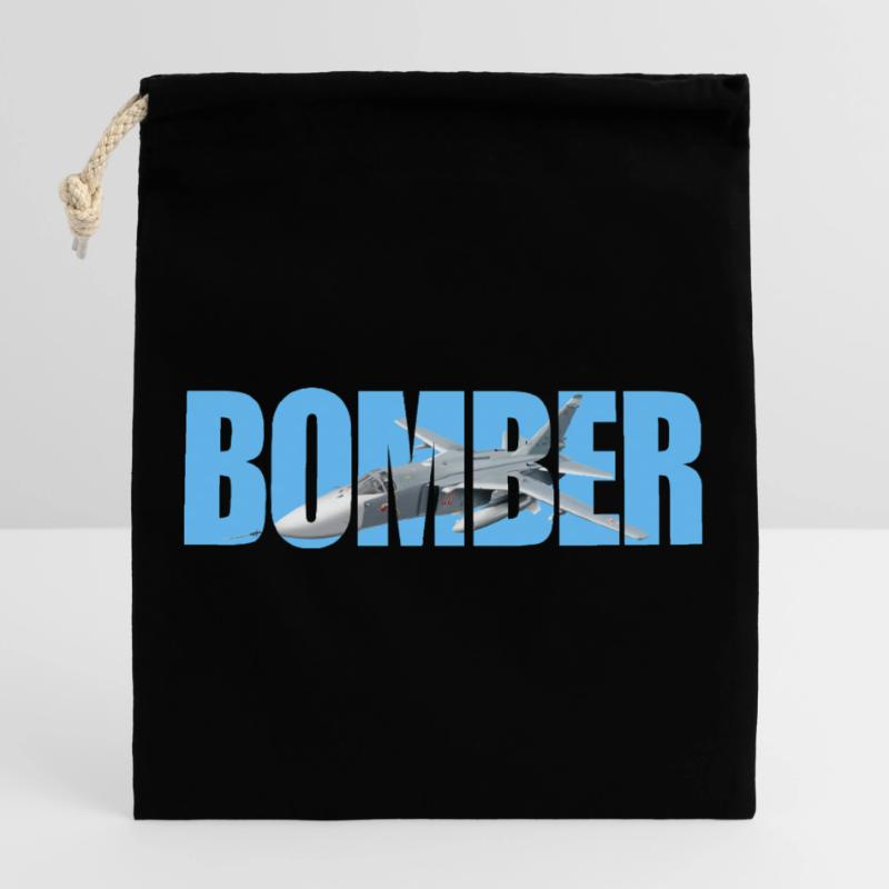 bombardier Su-24 Sac cadeau en coton avec cordon (25 x 30 cm)
