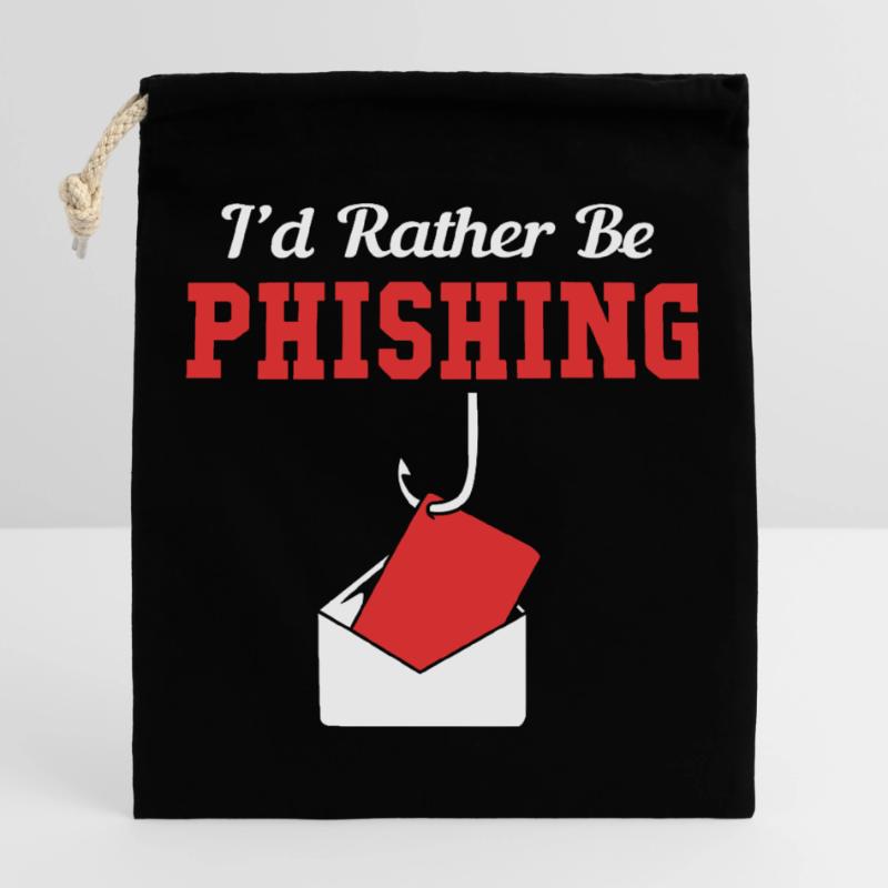 Cybersecurity Cyber Programmierer Hacker Verschließbarer Geschenkbeutel aus Baumwolle (25x30cm)